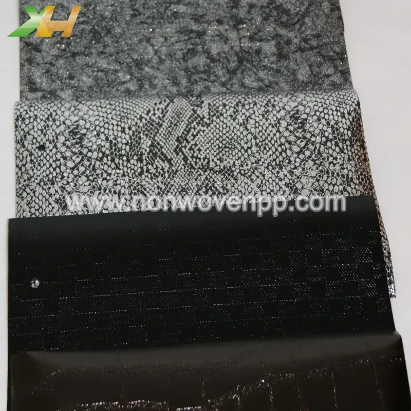 Metallic laminated non woven fabric